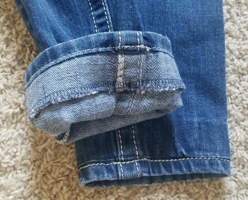 Miss Me Cropped Stretch Jeans Girl's/Junior Size 25/25.5 - Picture 5 of 12