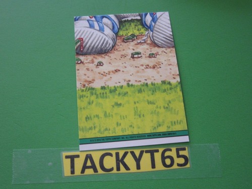2015 GARBAGE PAIL KIDS SERIES 1 GREEN PARALLEL SINGLE CARD(S) NEW - Picture 75 of 104