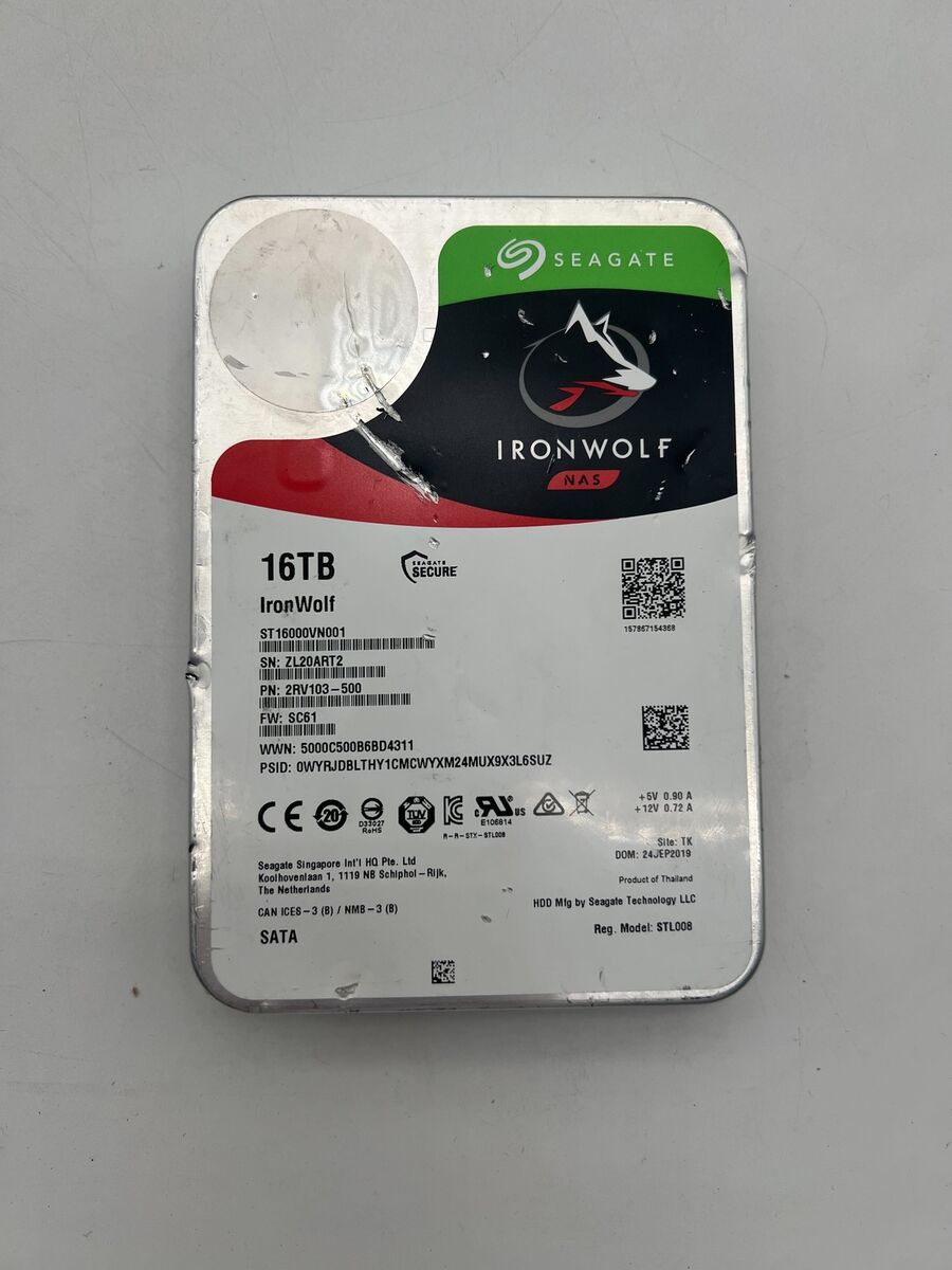 Seagate IronWolf ST16000VN001 3.5 Seagate IronWolf ST16000VN001 3.5