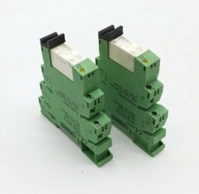 Phoenix Contact PLC-BSC-24DC/21-21 Relay Base With Relay (Lot of 2)