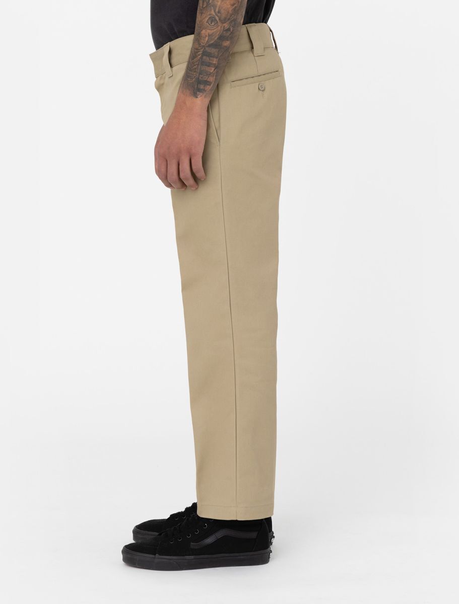 スラックス Dickies Men's 873 Slim Straight Work Pants Khaki 873KH 873 Straight Work Pant in Khaki | Dickies UK