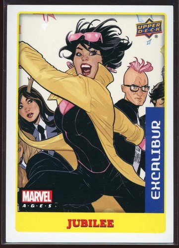 2020 Upper Deck Marvel Ages X-MEN STICKER PREMIUM PARALLEL #98 JUBILEE - Picture 1 of 2