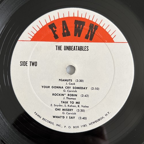 UNBEATABLES "Live" At Palisades Amusement Park RARE LP 33rpm 12" USA 1964 VG/EX - Picture 6 of 7
