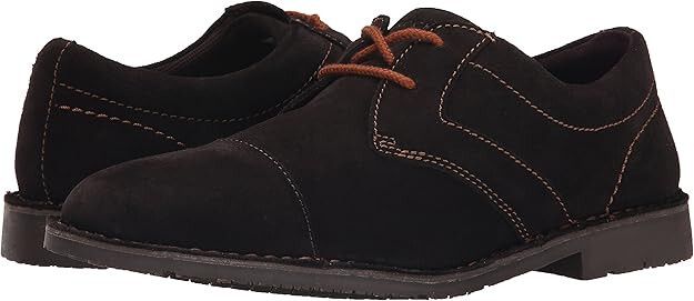 Rockport Mens Urban Edge Captoe Oxford Замшевый Оксфорд цвета темного горького шоколада, 10 М