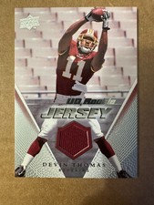 2008 Upper Deck Devin Thomas UD Rookie Jersey Card. rookie card picture