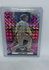 2022 Panini Mosaic - Rookies Jeremy Pena #270 Pink Camo Mosaic Prizm (RC)