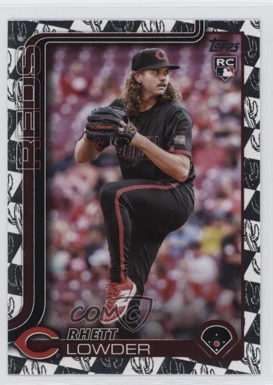 2025 Topps Series 1 Spring Training Rhett Lowder #205 02ri
