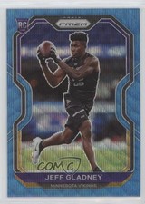 2020 Panini Prizm Rookie Blue Wave Prizm /199 Jeff Gladney #399 rf2