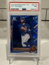 Jett Williams SAPPHIRE 2022 Bowman Chrome Draft PSA 9​​​​​​​​​​​​​​​​ Brewers