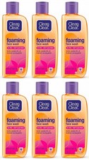 6 X Clean & Clear Foaming Face Wash 150mL - Oil Free for Clean & Clear Skin