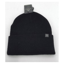 Alpine Design Men's Core Beanie Black One Size - New with Tags, Winter Knit