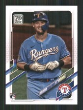 2021 Topps #654 Sam Huff RC Texas Rangers 41759