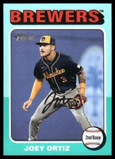 Joey Ortiz 2024 Topps Heritage #584 Brewers Insert ? SEE SCAN! FREE SHIPPING