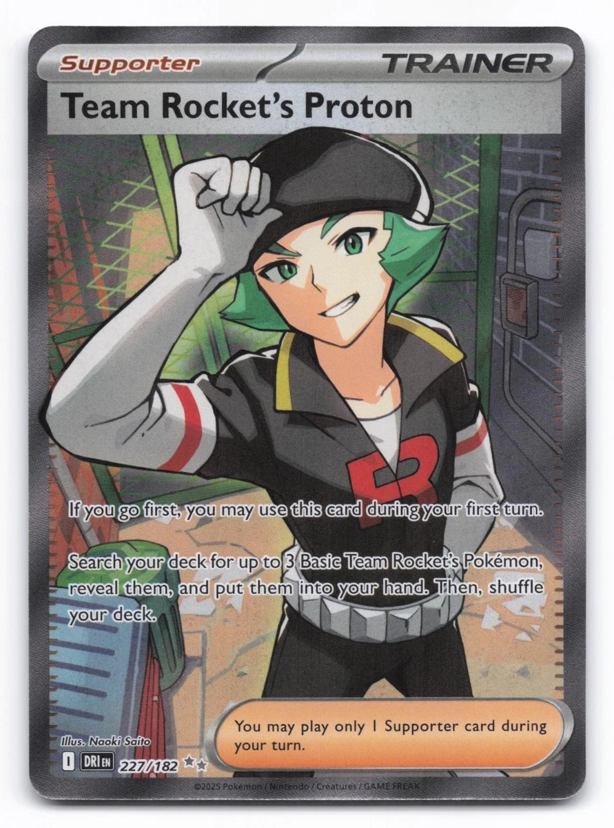 Pokémon Cards✴︎Team Rocket 25+ Team Rocket's PROTON Pokémon TCG Cards for sale | Updated Oct 2026