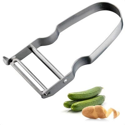 EDELSTAHL Französischer Schäler Kartoffel Gemüse Klinge Schnellschäler Robust
