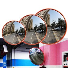 Wide Angle Convex Mirror Curved Outdoor Road Traffic Driveway Safety Security UK