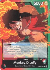Monkey.D.Luffy (001) (Alternate Art) Foil L Carrying On His Will OP13-001 NM