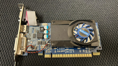 GALAXY  NVIDIA 512mb/mo DDR2 DVI+VGA GEFORCE Graphics Card 8400 GS