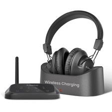 HT5009 Plus – Casque TV sans Fil pour téléviseurs avec Sortie Audio Optique