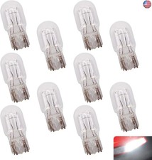 10 PCS 7443 T20 Long Life Miniature Bulbs, Super Bright T20 Halogen Bulbs, 21/5