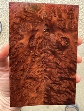 Stabilized Redwood Burl - Knife Scales