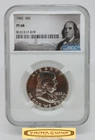 1962 Franklin Silver Proof Half Dollar 50C, NGC PF 68 - #B57571