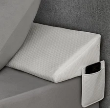 Queen (60"x10"x6") Bed Wedge Pillow for Headboard Bed Gap Pillow -A0210