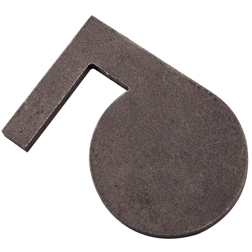 6x 4" X 3/8" NM500 Steel Shooting Range Target Dueling Trees Pad with Pivot Tube