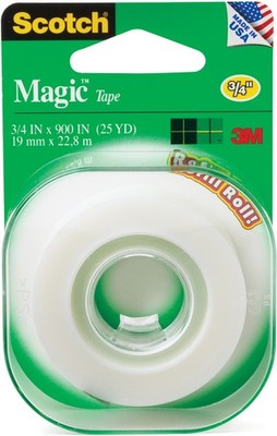 6er-Packung - Scotch Magic Klebeband-Mine - 0,75'' x 900'' - 205-L-3M