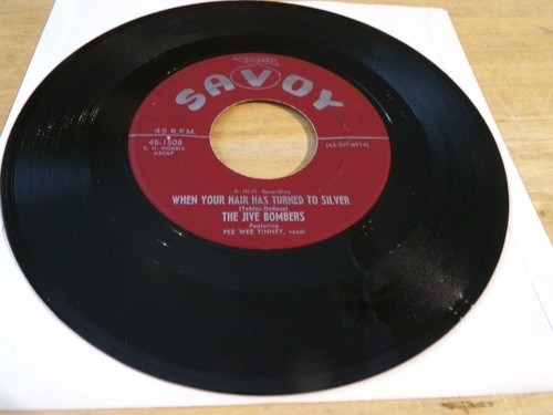 The Jive Bombers 45 - Bad Boy - Savoy 45-1508 - Picture 2 of 2