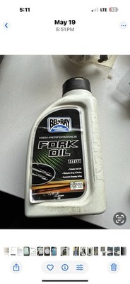 Bel-Ray High Performance Fork Oil 10W 1 Liter