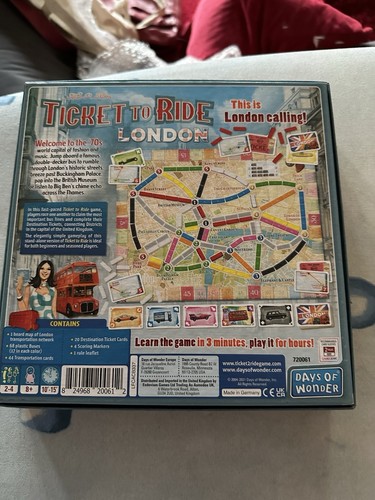 Ticket To Ride London Board Game by Days of Wonder - Picture 2 of 5