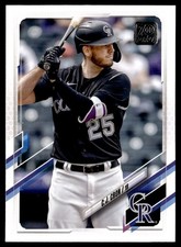 2021 Topps Update C.J. Cron Colorado Rockies #US195