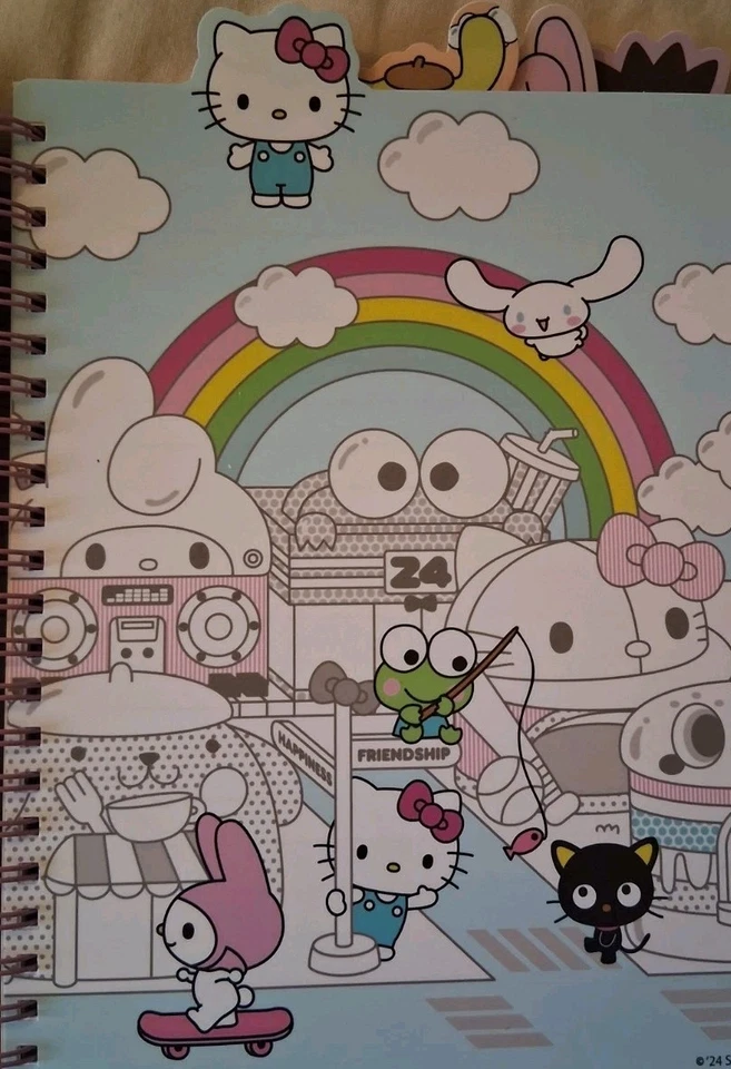 Hello Kitty And Friends Tab Journal 80 Sheets By Sanrio New Easter-spring - Image 2 of 3