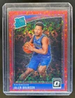 2018-19 Donruss Optic Jalen Brunson Fast Break Red RC #69/85 Mavericks