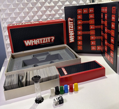 Vintage 1987 Whatzit? Milton Bradley The Game Of Fractured Phrases
