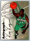New Listing1997-98 Roy Rogers Skybox Premium Autographics AUTO grizzlies