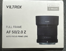 VILTROX 50mm F2.0 for Nikon Camera Lenses AF 50 mm F2 Z-Mount FULL FRAME