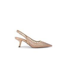 Sam Edelman Embellished Beechwood Bianka Slingback Pumps Size 10