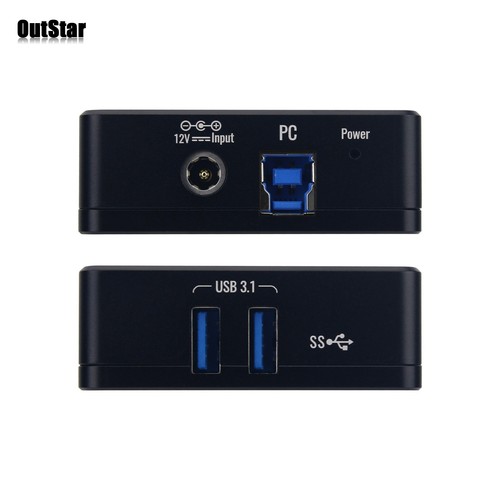 Gemini PowerBox & Hub Mini V2 USB3.1 Hub Power Management Box w/ Dovetail Plate - Picture 3 of 7