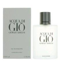 Giorgio Armani Acqua Di Gio 3.4 fl oz Eau De Toilette Spray Men's New  Sealed