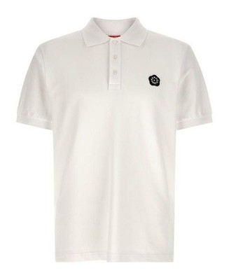 Kenzo Bokeh Flower 20 Cotton Slim Polo 156799223