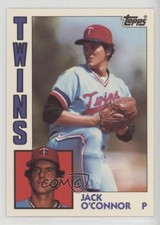 1984 Topps Tiffany Jack O'Connor #268 2k3