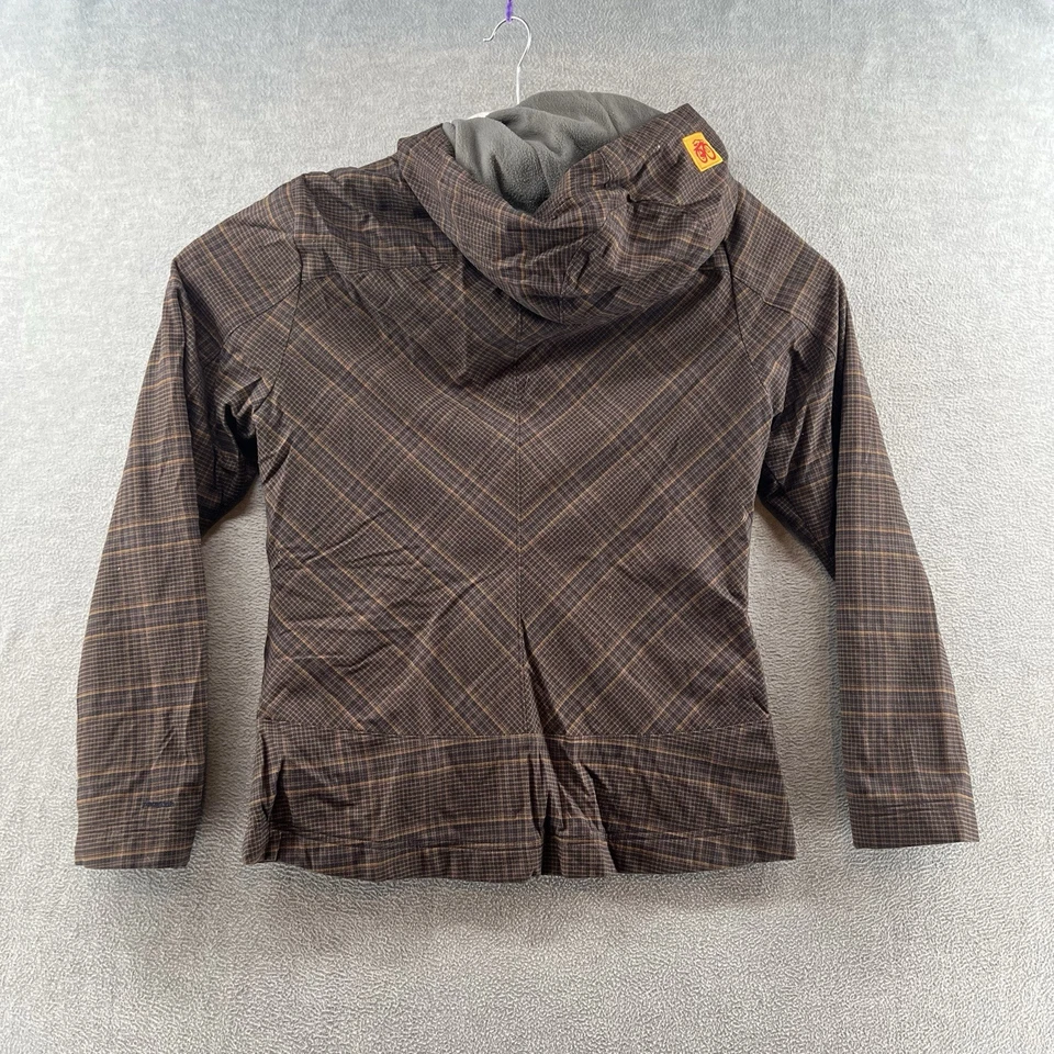 Chaqueta con Capucha Patagonia Mujer Talla M Cremallera Completa Polartec Aislante Marrón Foto 2 de 4