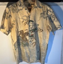 Late 80s Vintage Kennington California Button Up Shirt. Size: Medium Made In USA