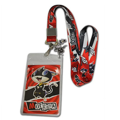 Persona 5 Morgana & Zorro Lanyard W/ Charms Anime Licensed NEW