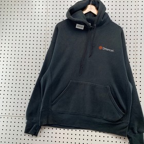 Vintage Sega Dreamcast Hoodie Lee Mens XL Black IGN Video Game Sweatshirt RARE