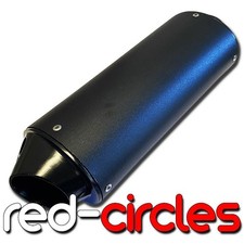 BLACK 28mm PIT BIKE SILENCER MUFFLER fits 140cc 160cc