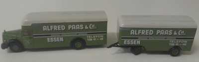 1:87 Modellauto, Möbelspedition Alfred Paas, Essen ohne Verpackung.