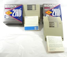 17 Sony MFD-2HD Formatted 3.5" Floppy Disks XT Series, 1 Sealed Box of 10 7